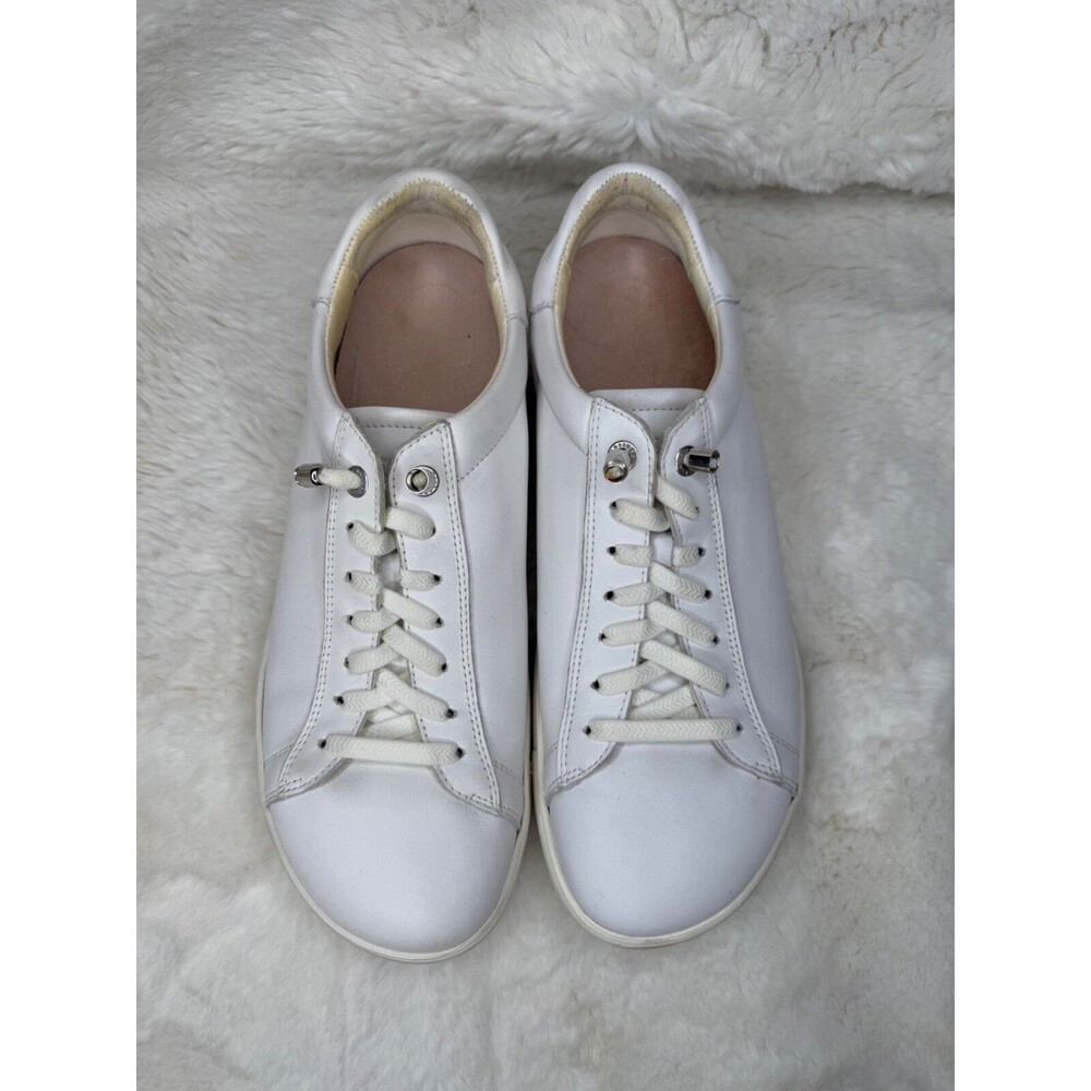 BIRKENSTOCK Women’s Bend Low Top Leather Sneakers White 41 /10-10.5 US $89
